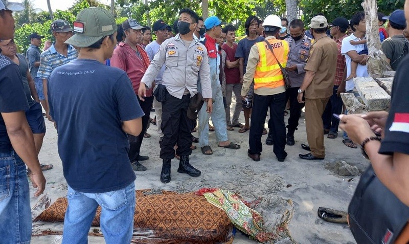 Guru Honor SMP PGRI Kalianda Ditemukan Tewas di Pantai Tanpa Celana