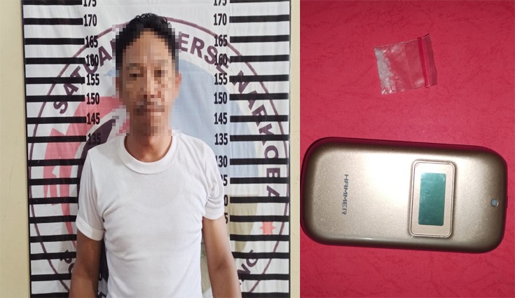 Miliki Sabu, Oknum Sekdes di Tulang Bawang Tertangkap Basah saat Mengendarai Motor