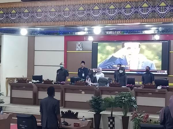 Fraksi-fraksi DPRD Kabupaten Mesuji Sampaikan Pandangan Terhadap Ranpenda