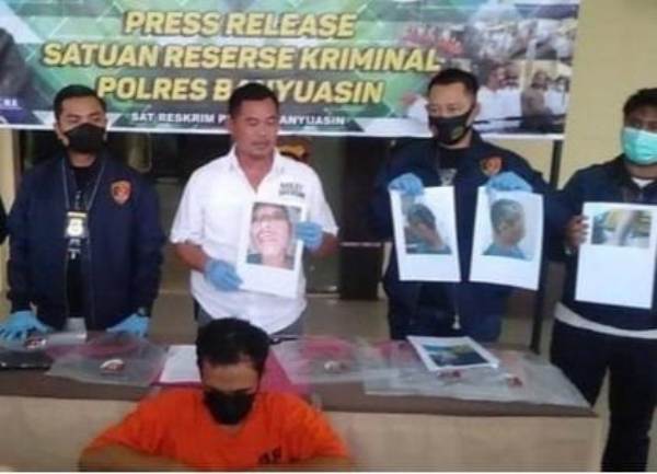 Terbakar Cemburu: Sahrudin Masukkan Batu Ulekan Sambel ke Alat Kelamin Istri, Pelaku di Tembak Polisi