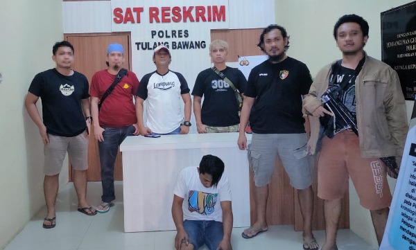 Gasak Sepeda Motor Teman Dekat, Warga Kampung Kuala Teladas Digelandang Polisi