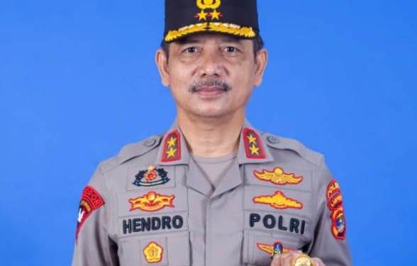 Kapolda Lampung Rolling Puluhan Perwira