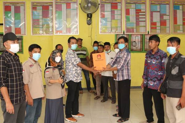 Lima Komisioner KPU Tanggamus Tindaklanjuti Pembentukan DP3