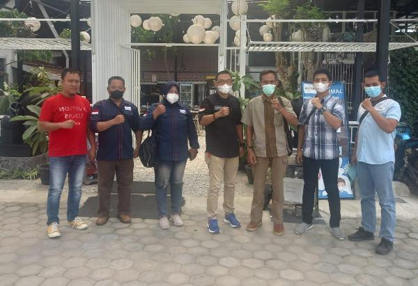 SMSI Lampung Tengah Terima Kunjungan Tim Intelkam Polda Lampung