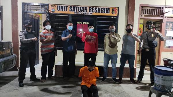 Polsek Sekincau Tangkap Pelaku Tindak Pidana Kekerasan