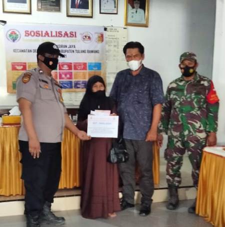 Pemerintah Kampung Pasiran Jaya Salurkan BLT-DD Kepada 66 KPM