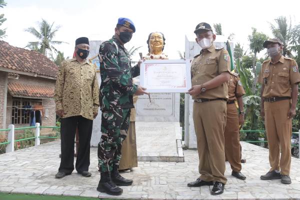 Pekon Panggungrejo Jadi Tempat Karya Bhakti Dan Bhakti Sosial Polisi Militer