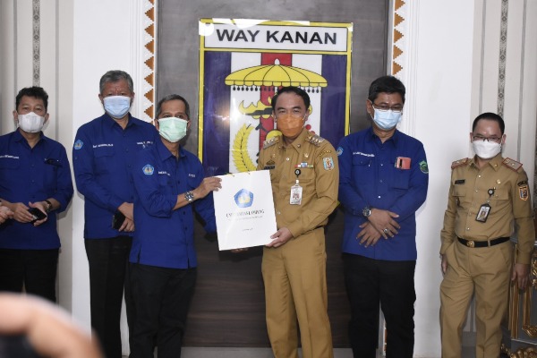 Bupati Way Kanan Terima Kunjungan Kerja Tim Pengembangan Unila
