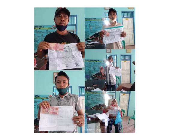 Pemerintah Kampung Sungai Nibung Salurkan BLT-DD Tahap IV Kepada 106 KPM