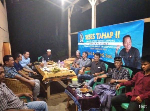 Nuril Anwar Reses Di Kabupaten Pesisir Barat