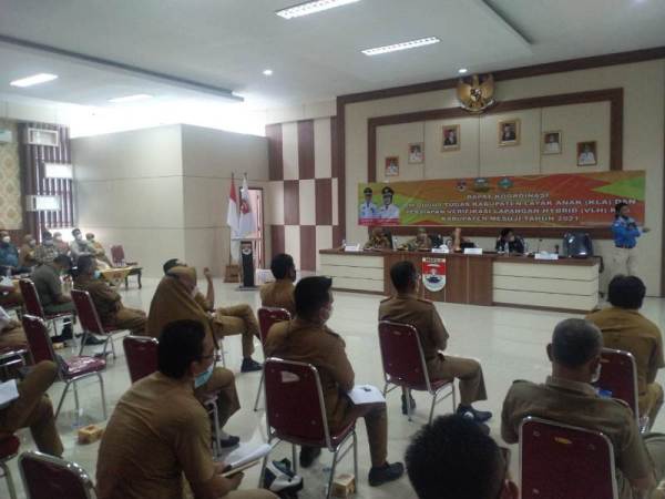 Sekda Kabupaten Mesuji Buka Rakor Kabupaten Layak Anak