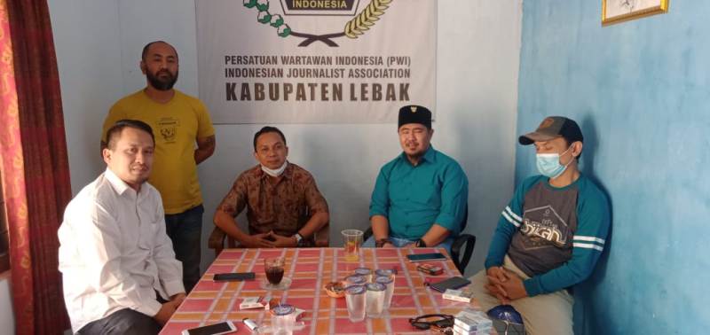 Jalin Sinergitas, KPU Lebak Kunjungi PWI