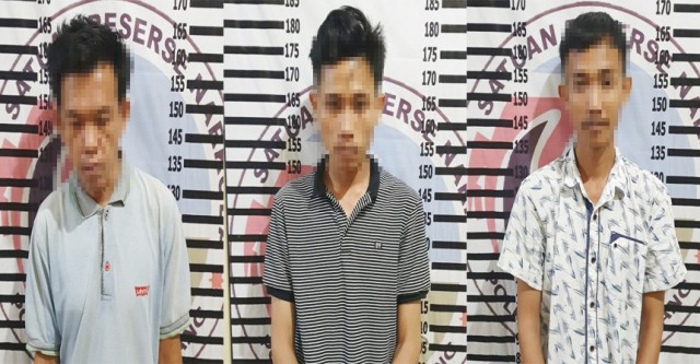 Polisi Gerebek Rumah Tempat Transaksi Narkotika Polisi Amankan Tiga Pemuda