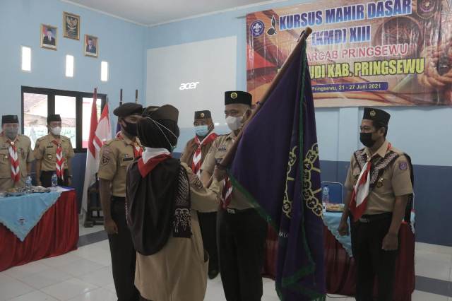 60 Guru PAUD Di Pringsewu Ikuti Kursus Mahir Dasar Pramuka