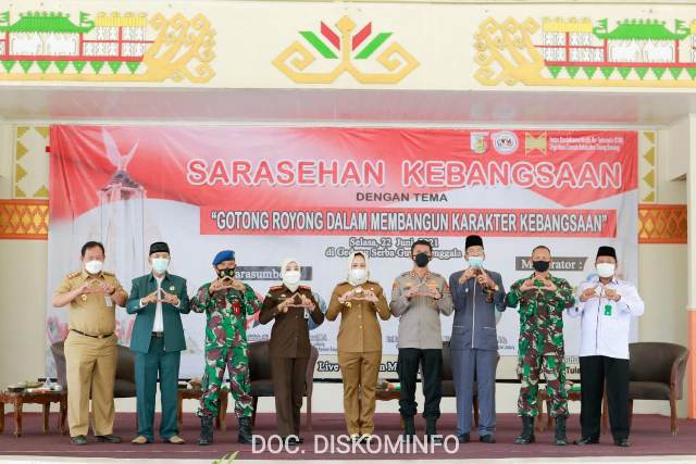 Bupati Winarti Buka Acara ICMI Sarasehan Kabupaten Tulang Bawang 2021