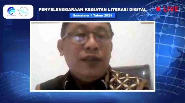Webinar Literasi Digital Beri Pencerahan Tentang Bijak Bermedsos Di Era Digital