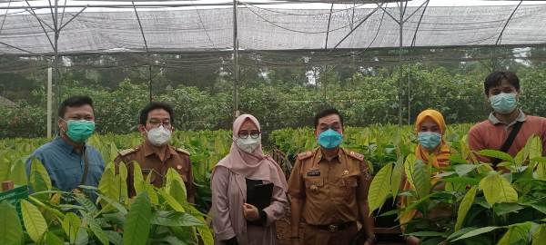 Kadis Perkebunan Lampung Kunjungi PT. Olam