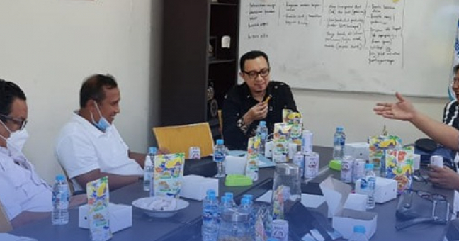 Vice President PT Nestle Indonesia Silahturahmi Ke APINDO Lampung