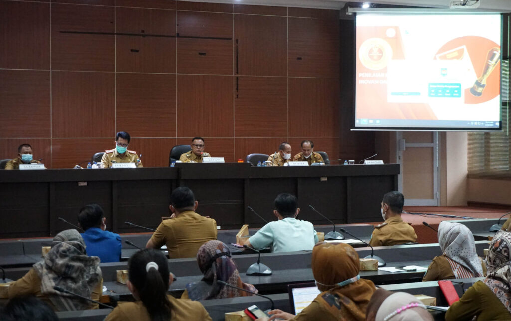 Bupati Nanang Ermanto Silaturahmi Dengan Operator dan Pendamping Pengisian Aplikasi Indeks Inovasi Daerah