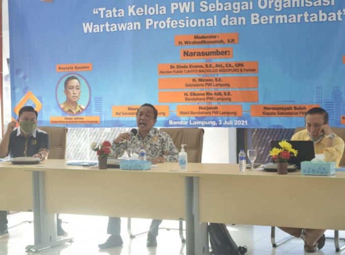 PWI Harus Belajar Laporan Keuangan yang Transfaran dan Akuntabel