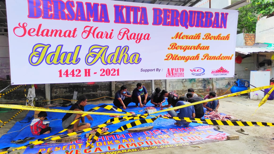 VLC, ZEC dan Andika eks Kangen Band Kolaborasi Qurban Idul Adha 1442 H