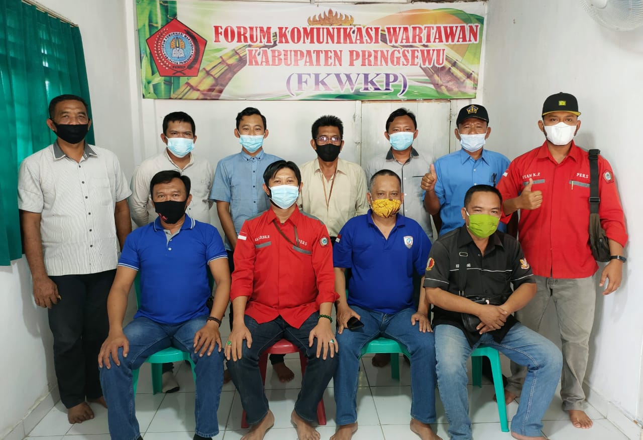 Forum Komunikasi Wartawan Pringsewu Tunjuk Plt Ketua Baru