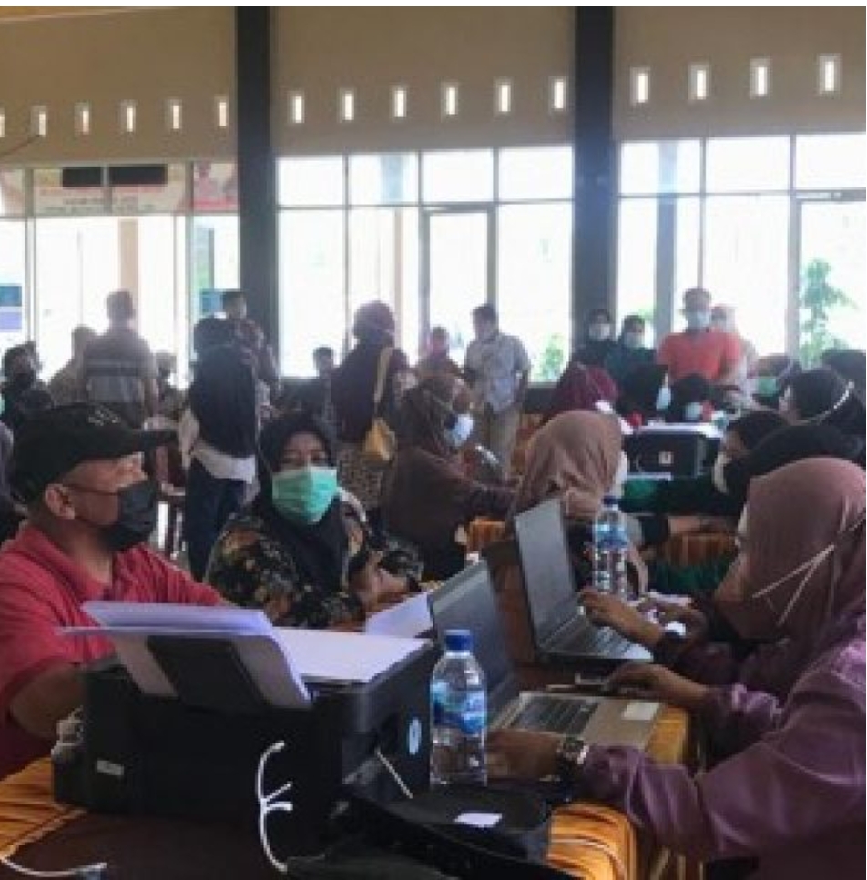 200 Vaksin Disiapkan Puskesmas Wirabangun Simpang Pematang untuk Masyarakat Sekitar
