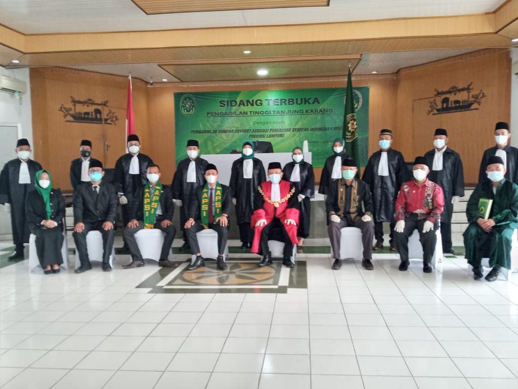 17 Advokat Asosiasi Pengacara Syariah Indonesia Diambil Sumpah