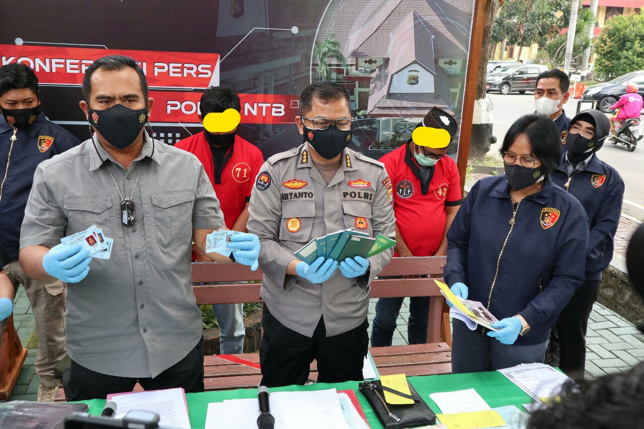 Polda NTB Tangkap Sindikat Perdagangan Wanita Dibawah Umur