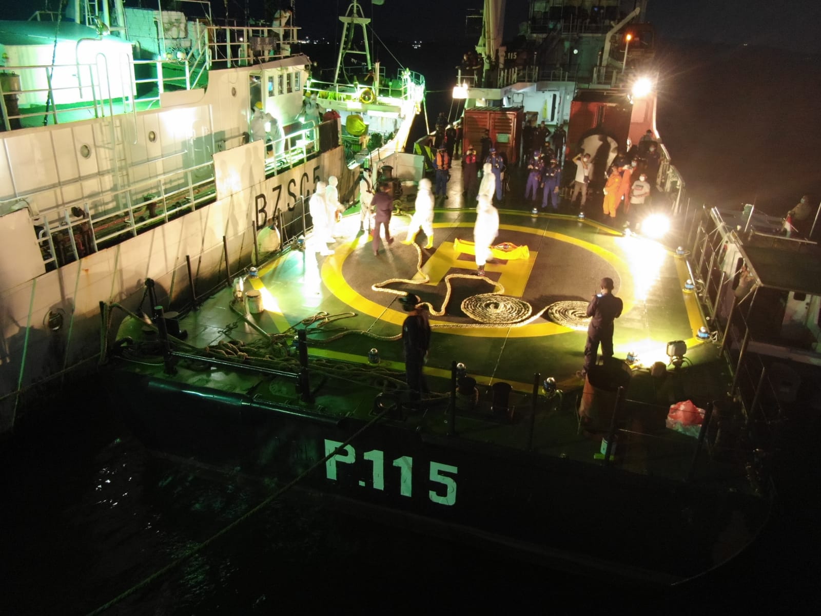 KPLP Evakuasi Jasad ABK WNI Pekerja di Kapal Ikan Cina