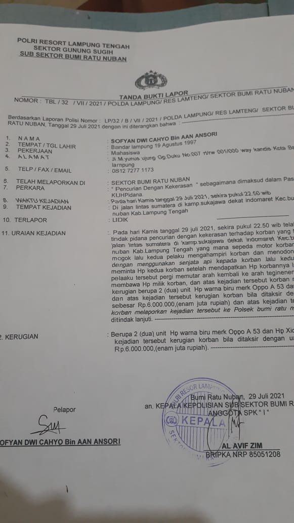 Ditengah Pandemi Covid-19, Aksi Begal Bersenpi Kian Merajalela