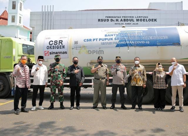 CSR 15 Ton Oksigen Gratis Hanya Untuk RS, Masyarakat Isoman di Lampung Cari Oksigen Sendiri?