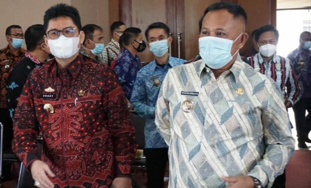 Entry Briefing Inspektorat Provinsi di Lamsel, Fredy Sumringah Jumpa Kawan Lama