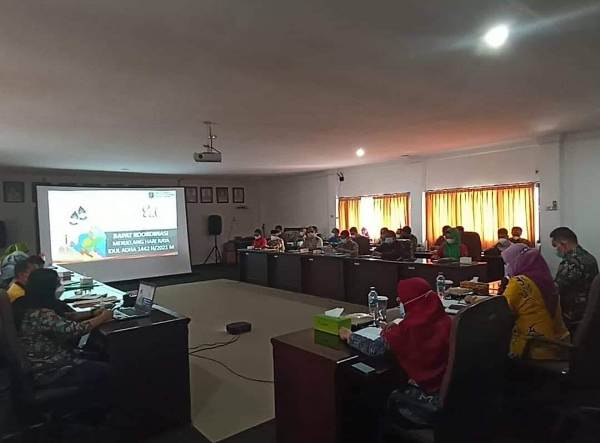 Kanwil Kemanag Provinsi Lampung Rapat Bersama Disnakwan Provinsi Lampung