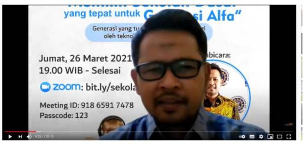 Tim Dosen Universitas Ahmad Dahlan Seminar Online Di SD Muhammadiyah Mertosanan