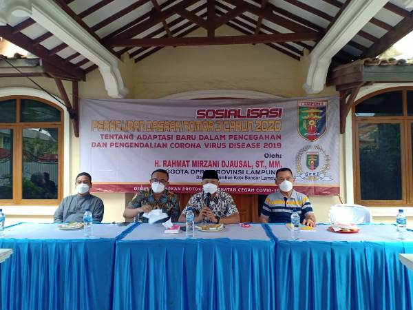 Rahmat Mirzani Djausal: Peran Masyarakat Sangat Penting Dalam Menurunkan Penyebaran Covid-19