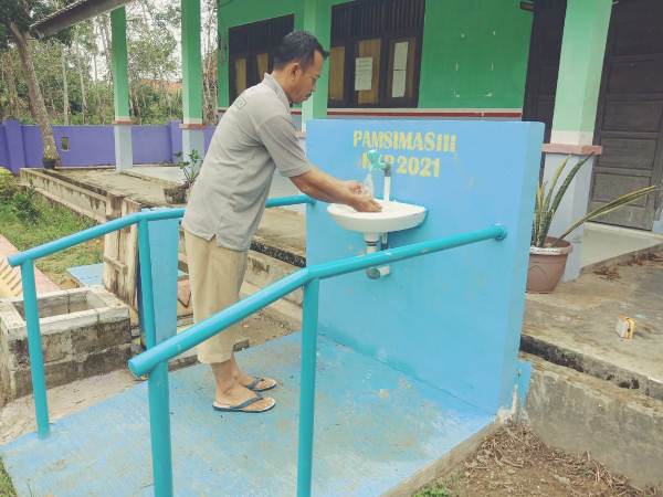 Pengerjaan Rehabilitasi Pamsimas Di Desa Agung Batin Telah Mencapai 75 Persen