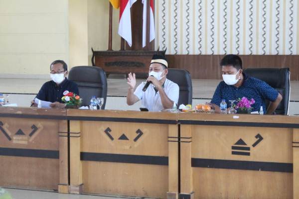 Angka Terpapar Covid-19 Meningkat, Bupati Lamtim Instruksikan Camat Evaluasi Daerahnya Masing-masing