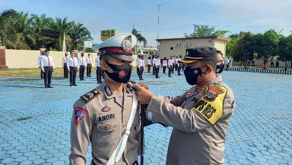 Apel Gelar Pasukan Ops Aman Nusa II Krakatau 2021, Kapolres Mesuji Ajak Masyarakat Ikuti Aturan PPKM Darurat