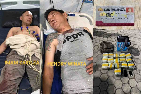 Bawa Sabu 16 Kg di Riau Kompol Imam Ziadi dan Hendri Winata Alias Acoy di Vonis Seumur Hidup