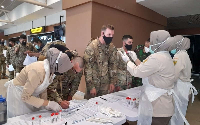 Tiba di Palembang 330 Tentara US Army Siap Latihan Perang Terbesar di Indonesia