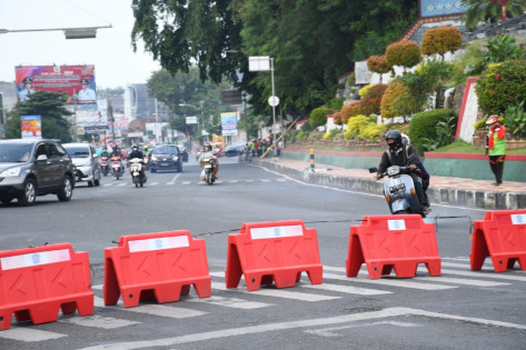 Turun Level PPKM Penyekatan Dalam Kota Bandar Lampung Mulai Dibuka
