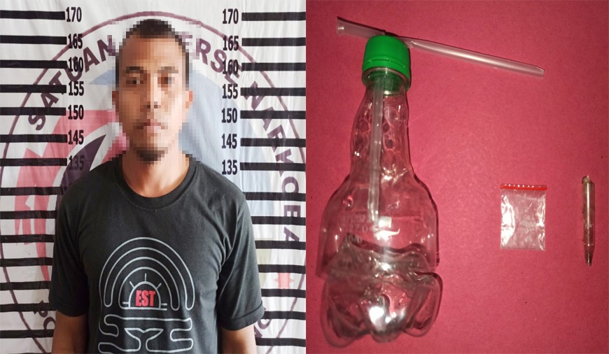 Gunakan Sabu, Karyawan PT GOD Asal Lampura Ini Tertangkap di Mess