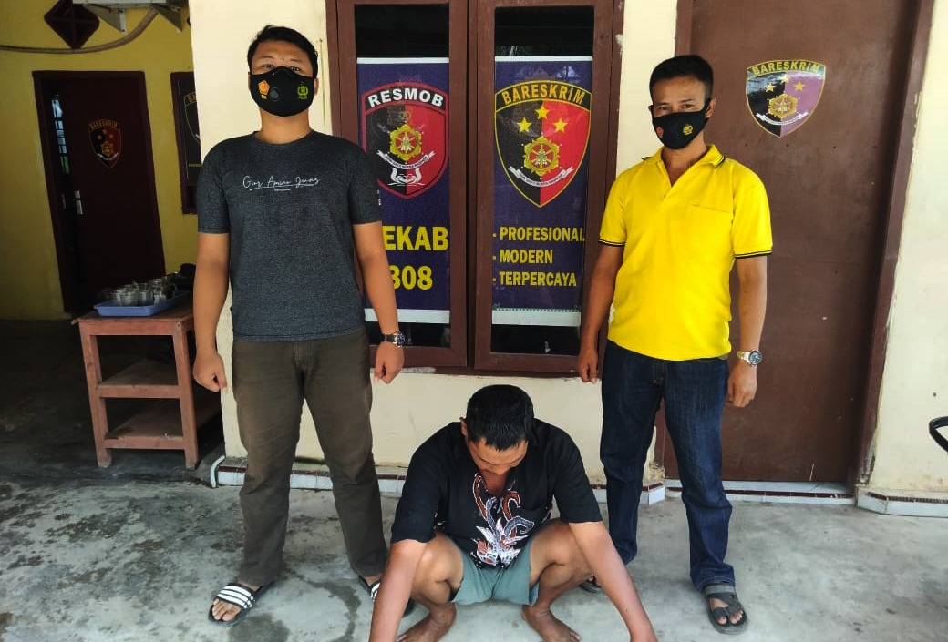 Cabuli Keponakan, Oknum Kadus di Dente Teladas Ditahan Polisi