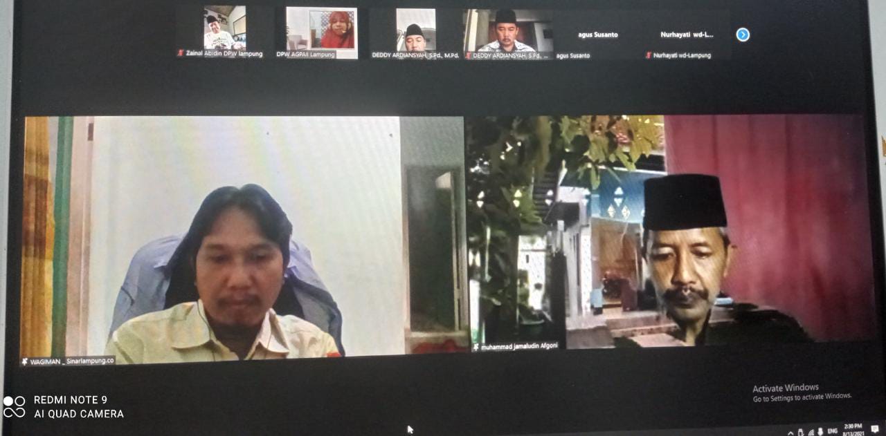 PGRI dan AGPAII Kota Metro Belajar Jurnalistik