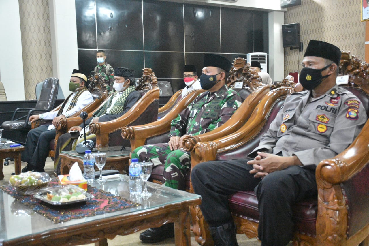 HUT Ke-76 Kemerdekaan RI, Bupati Lampung Timur Ikuti Zikir dan Doa Bersama secaraVirtual