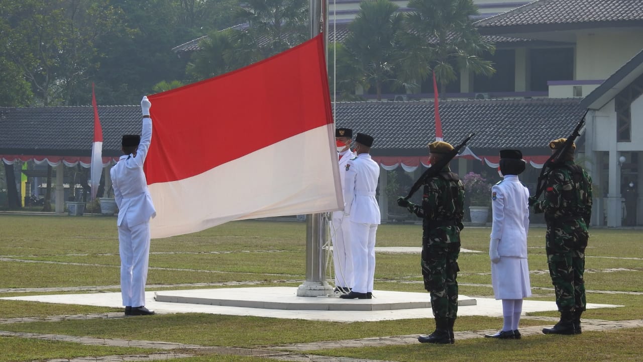 Upacara HUT Ke-76 Kemerdekaan RI di Kabupaten Tangerang Digelar Terbatas