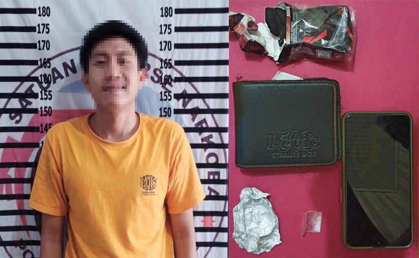 Pelaku Peredaran Narkoba di Tulang Bawang Ditangkap Saat Berada di Gardu Pinggir Jalan