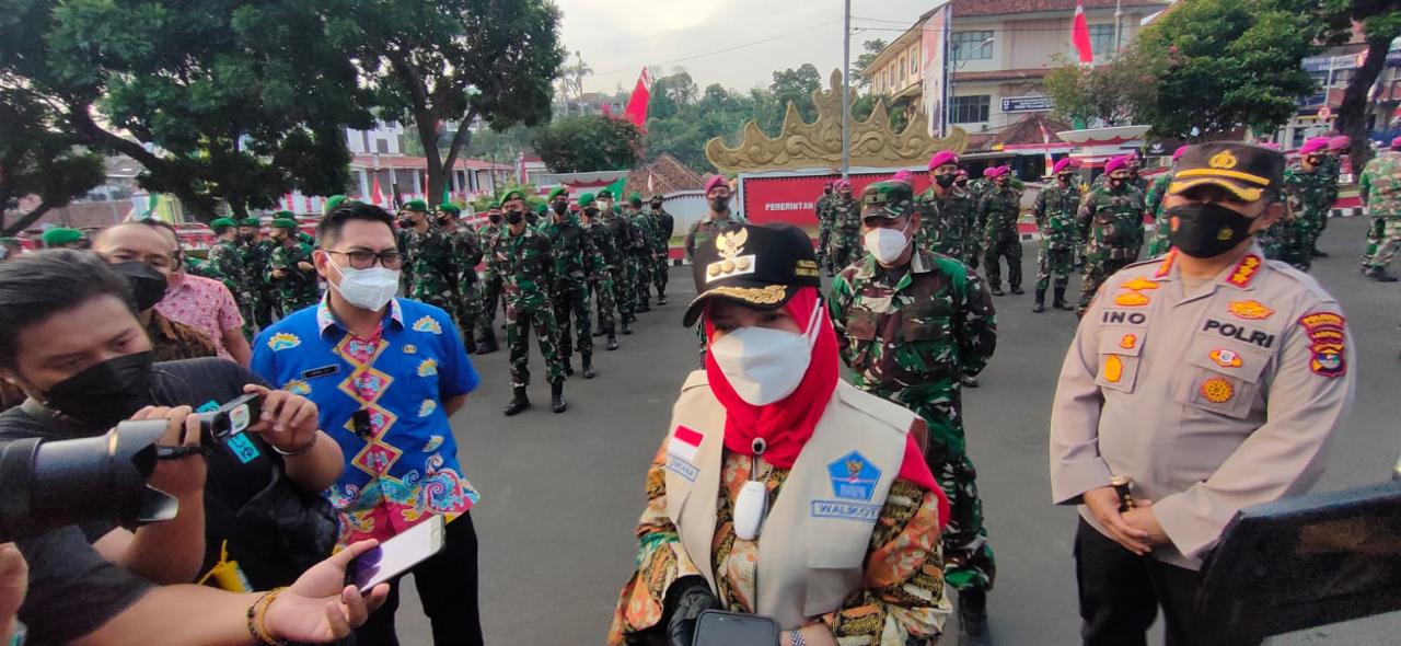 Terkait Penyekatan Jalan di Bandar Lampung, Wali Kota Eva Dwiana Berikan Arahan