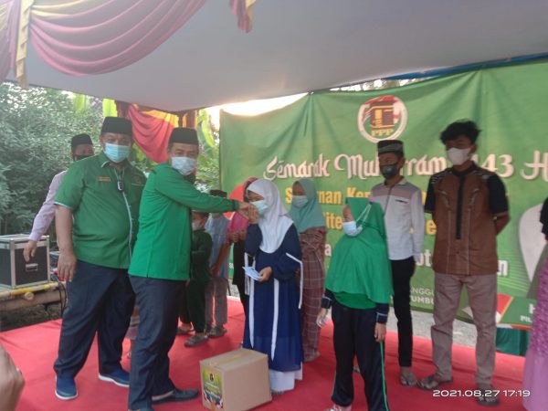 Baru Jabat Plt Ketua DPC PPP Kota Cilegon Sahroji Gencar Lakukan Kegiatan Sosial